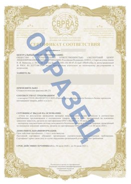 Образец Сертификат СТО 01.064.00220722.2-2020 Топки Сертификат СТО 01.064.00220722.2-2020 